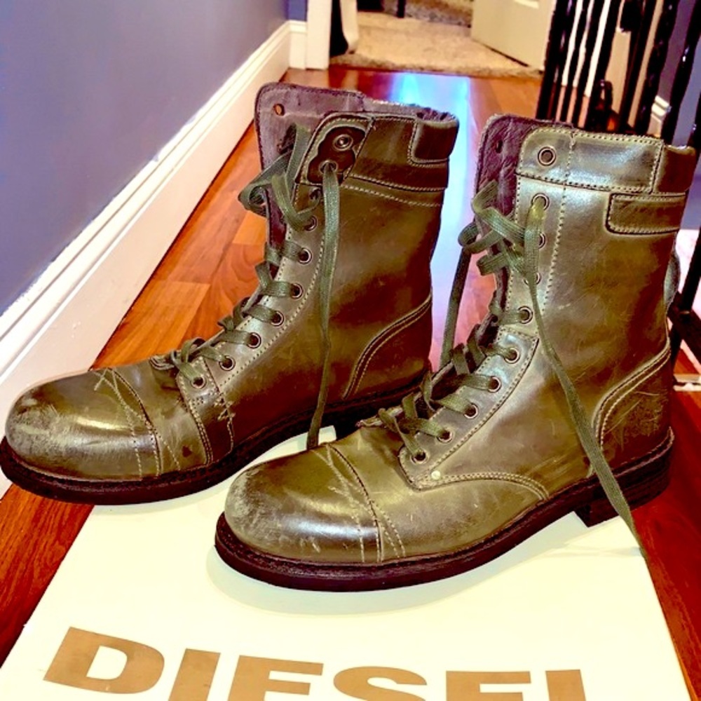 COPY - Diesel Mens Cassidy Combat boot